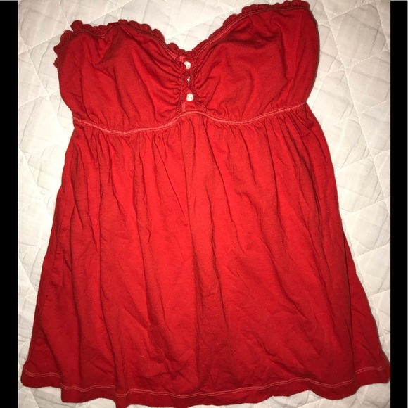 Hollister Tops - ❤️🧡Hollister sleeveless top🧡❤️